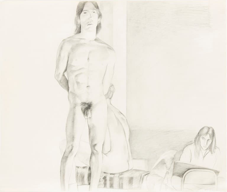 Patrick Angus | untitled | pencil on paper | cm. 48.3 x 61 © Estate of Patrick Angus