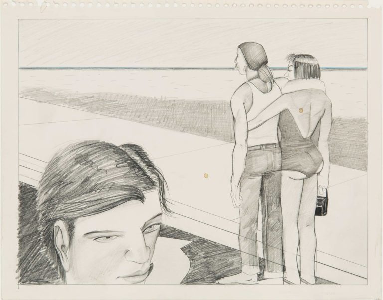 Patrick Angus | untitled | pencil on paper | cm. 29.5 x 35.5 © Estate of Patrick Angus