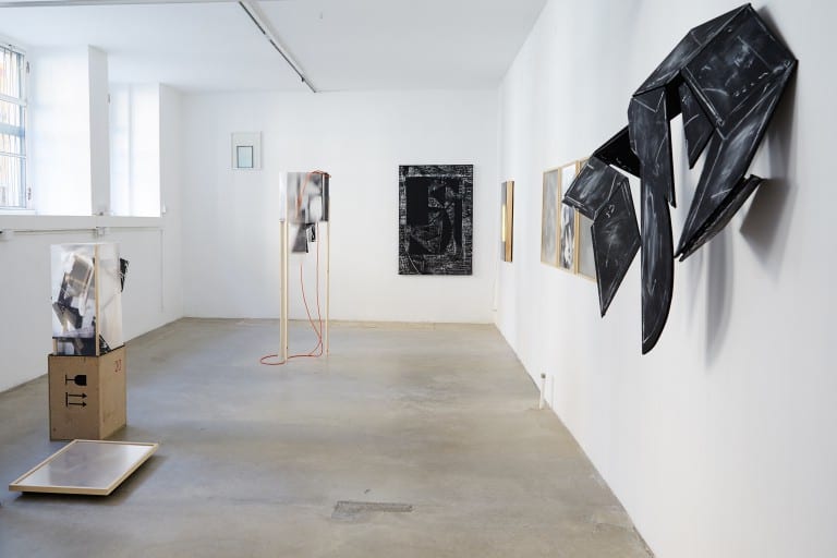 CLEMENS BEHR | clockwise | installation view | ©Loom Gallery & The Artist