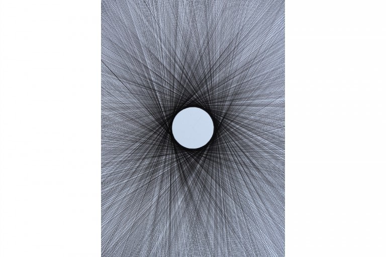 IGNACIO URIARTE | Straight line outer circle 3, 2015 | Pigmented ink on paper | cm. 59,4 x 42 cm