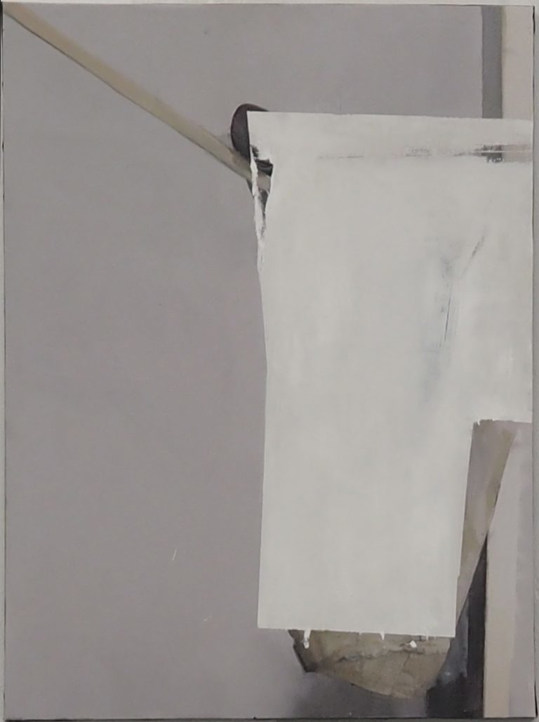 null drapp, 2015 | acrylic, enamel, concrete, oil on canvas | cm. 70 x 50