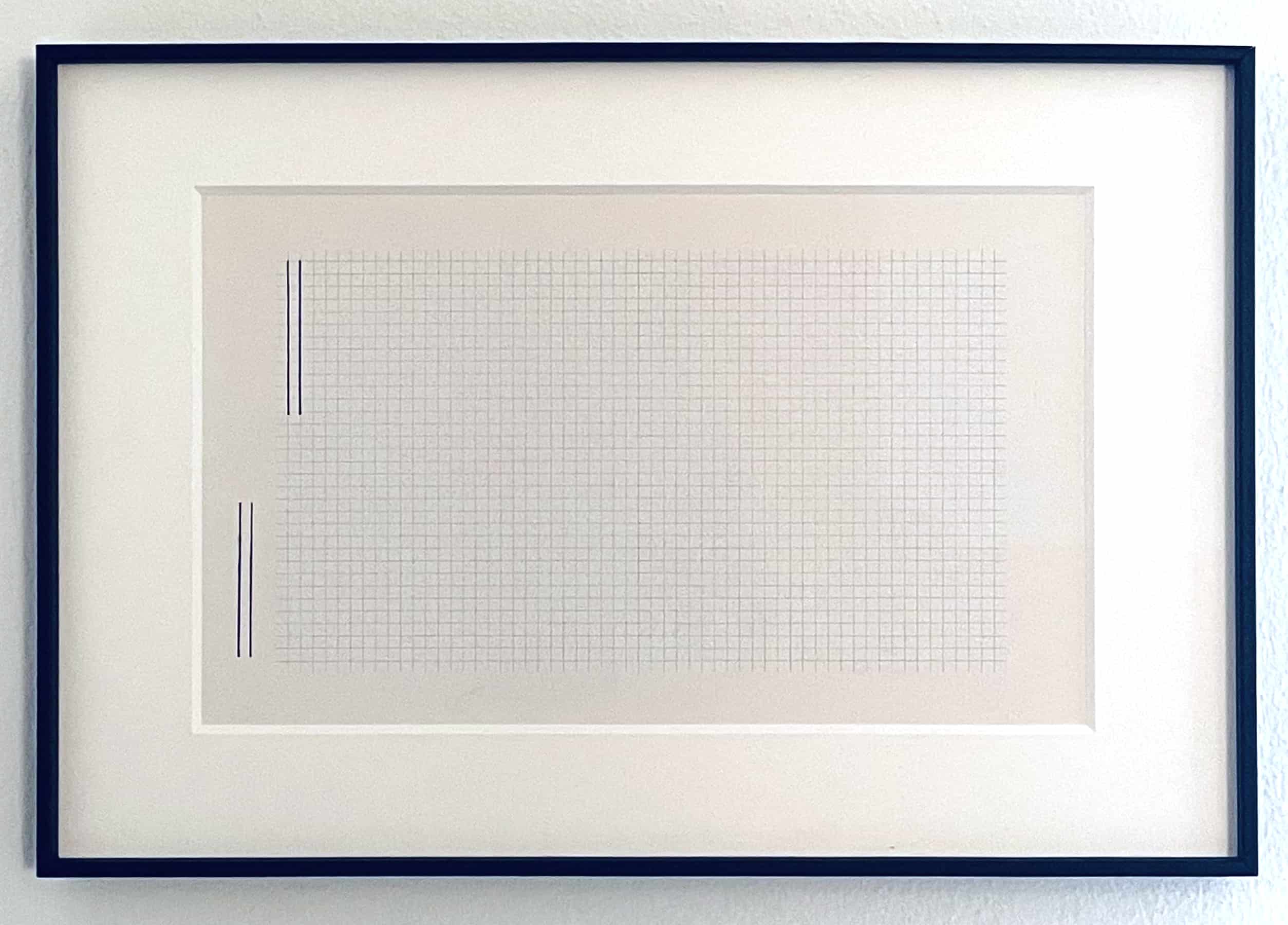 PETER DOWNSBROUGH | Untitled, 1973 / 74 | pencil and ink on paper | cm. 25 x 40